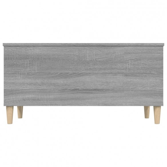 Table basse Sonoma gris 90x44,5x45 cm Bois d'ingénierie