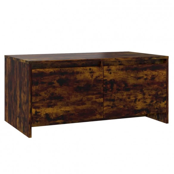 Table basse Chêne fumé 90x50x41,5 cm Aggloméré