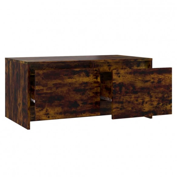 Table basse Chêne fumé 90x50x41,5 cm Aggloméré