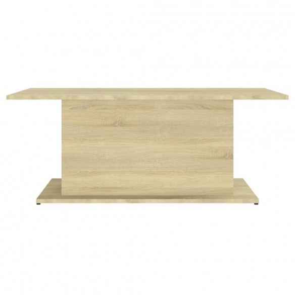 Table basse Chêne sonoma 102x55,5x40 cm Aggloméré