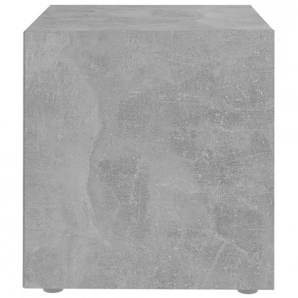 Meubles TV 4 pcs Gris béton 37x35x37 cm Aggloméré