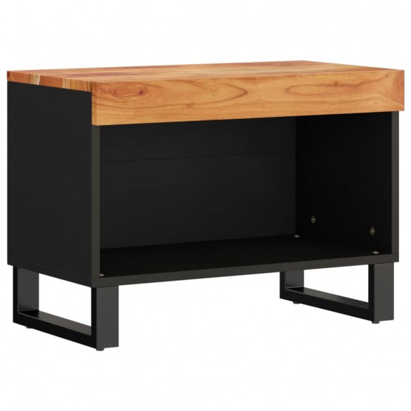 Meuble TV 60x33x43,5 cm bois d'acacia massif