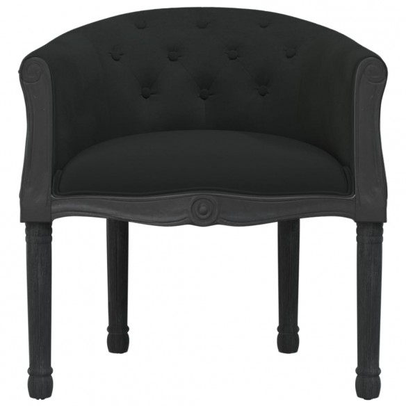 Chaise à manger Noir Velours