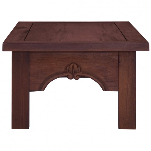 Table basse Marron classique 100x50x30 cm Bois d'acajou massif