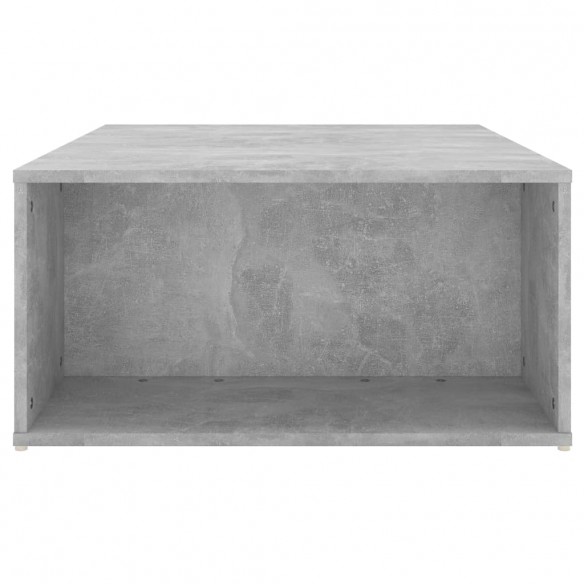 Table basse Gris béton 90x67x33 cm Aggloméré