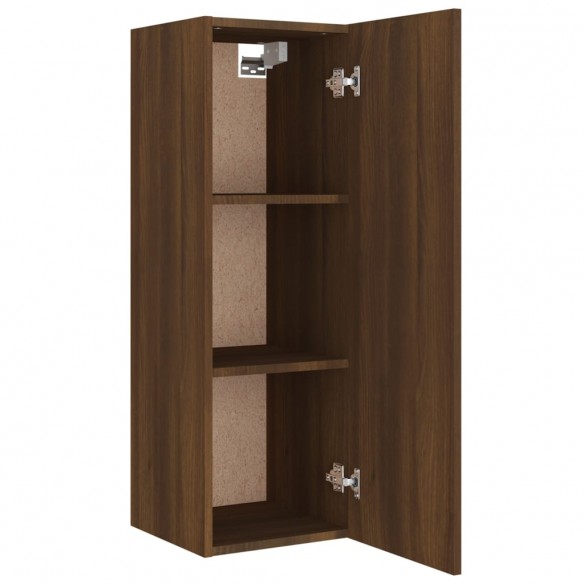 Ensemble de meubles TV 4 pcs Chêne marron Bois d'ingénierie