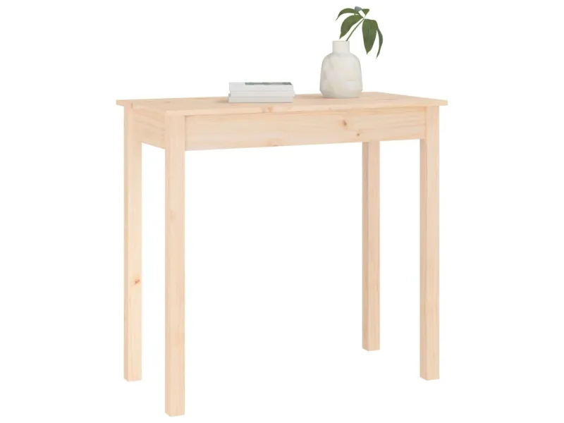 Table console 80x40x75 cm Bois massif de pin