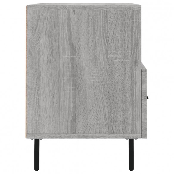 Meuble TV Sonoma gris 80x36x50 cm Bois d'ingénierie