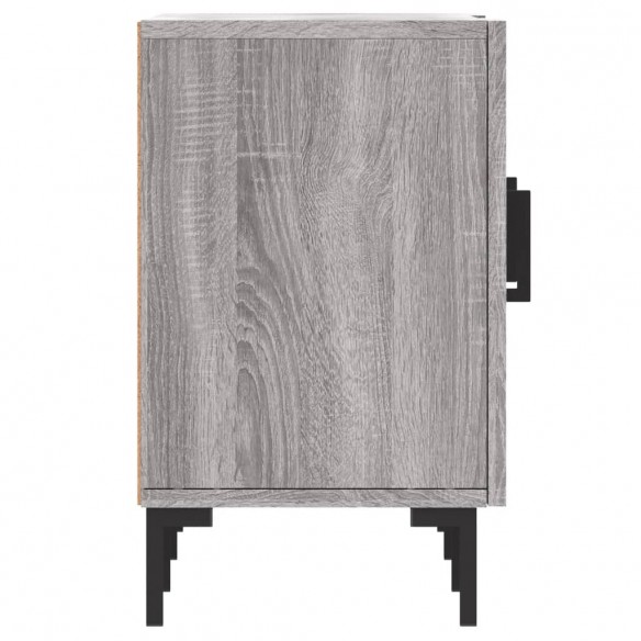 Meuble TV sonoma gris 150x30x50 cm bois d'ingénierie