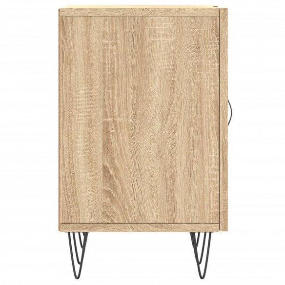 Meuble TV chêne sonoma 150x30x50 cm bois d'ingénierie