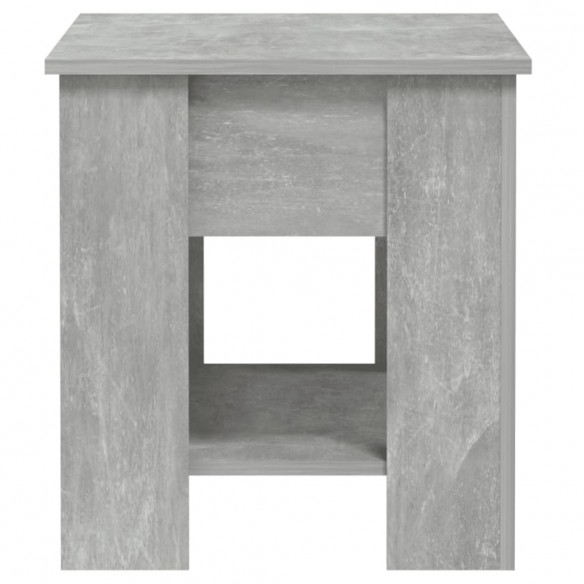 Table basse Gris béton 101x49x52 cm Bois d'ingénierie