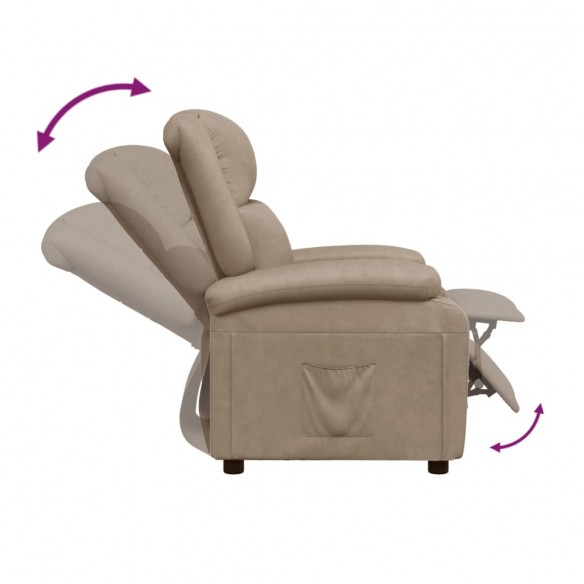 Fauteuil inclinable Cappuccino Similicuir