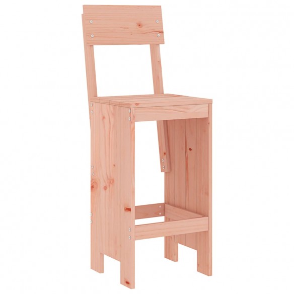 Tabourets de bar 2 pcs 40x48,5x115,5 cm bois massif douglas