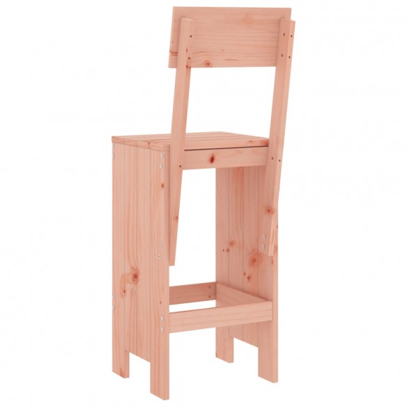 Tabourets de bar 2 pcs 40x48,5x115,5 cm bois massif douglas