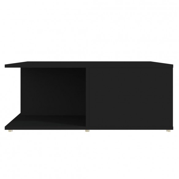 Table basse Noir 80x80x31 cm Aggloméré