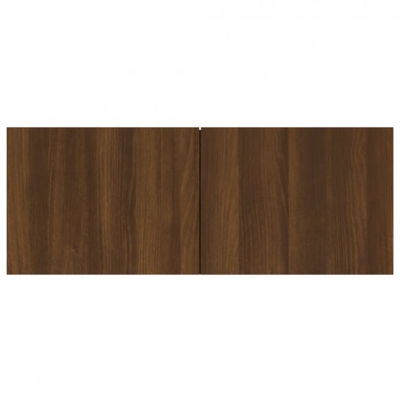 Ensemble de meubles TV 4 pcs Chêne marron Bois d'ingénierie