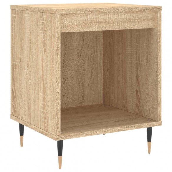 Table de chevet chêne sonoma 40x35x50 cm bois d’ingénierie