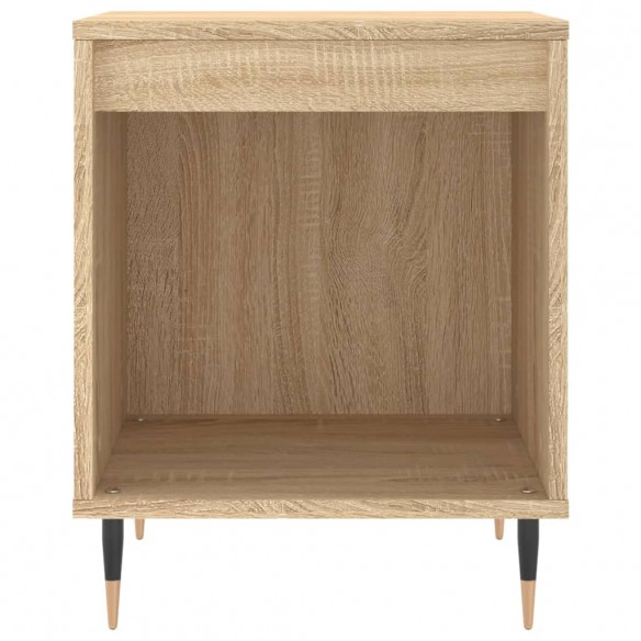 Table de chevet chêne sonoma 40x35x50 cm bois d’ingénierie