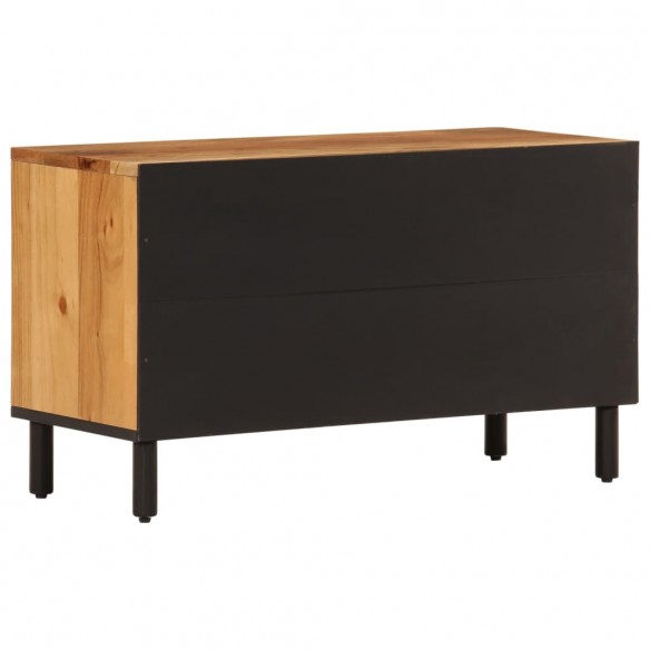 Meuble TV 80x33x46 cm bois d'acacia massif