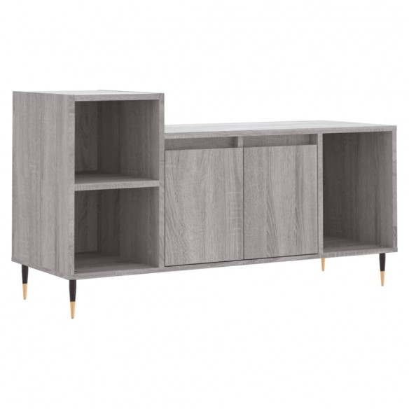 Meuble TV Sonoma gris 100x35x55 cm Bois d'ingénierie