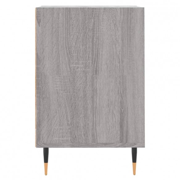 Meuble TV Sonoma gris 100x35x55 cm Bois d'ingénierie