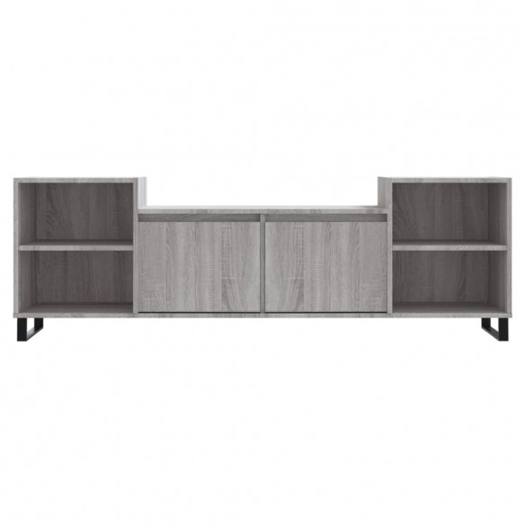 Meuble TV Sonoma gris 160x35x55 cm Bois d'ingénierie