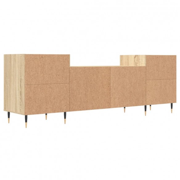 Meuble TV Chêne sonoma 160x35x55 cm Bois d'ingénierie