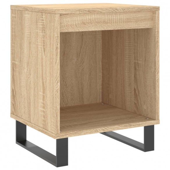 Table de chevet chêne sonoma 40x35x50 cm bois d’ingénierie