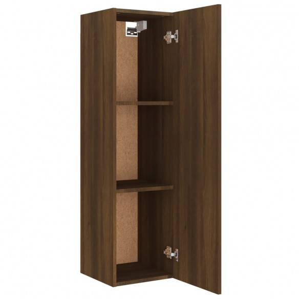 Ensemble de meubles TV 4 pcs Chêne marron Bois d'ingénierie