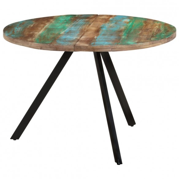 Table à manger 110x75 cm Bois massif de récupération