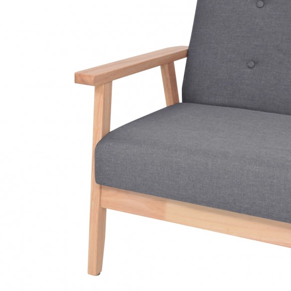 Fauteuil Gris foncé Tissu