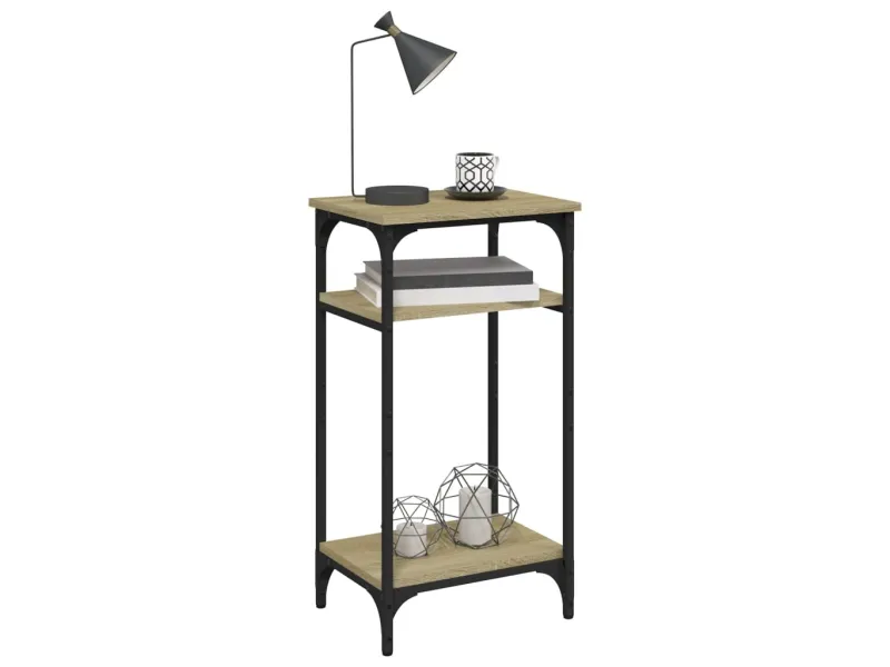 Table d'appoint Chêne sonoma 40x30x75 cm 