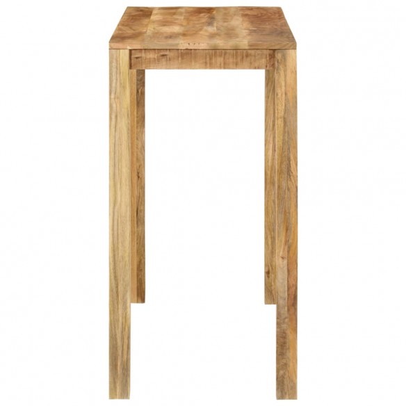 Table de bar 112x55x108 cm Bois de manguier massif