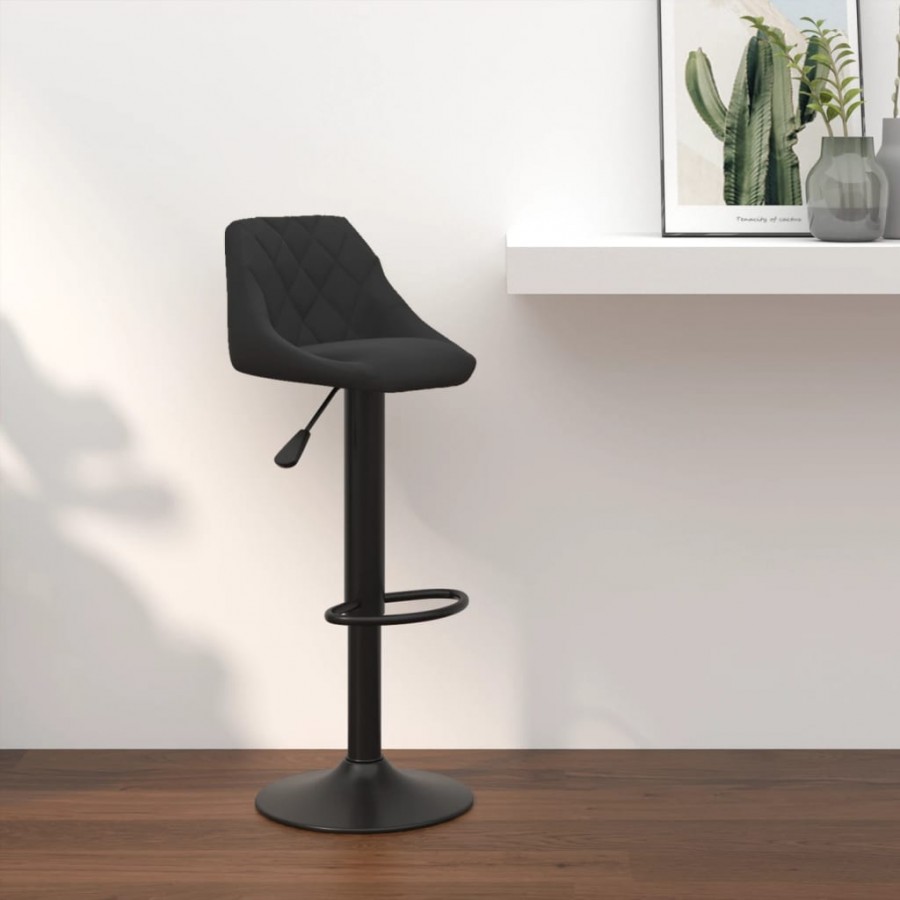 Tabouret de bar Noir Velours