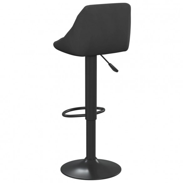 Tabouret de bar Noir Velours