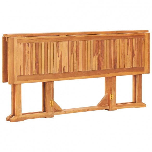 Table pliable de jardin papillon 150x90x75 cm Bois teck solide