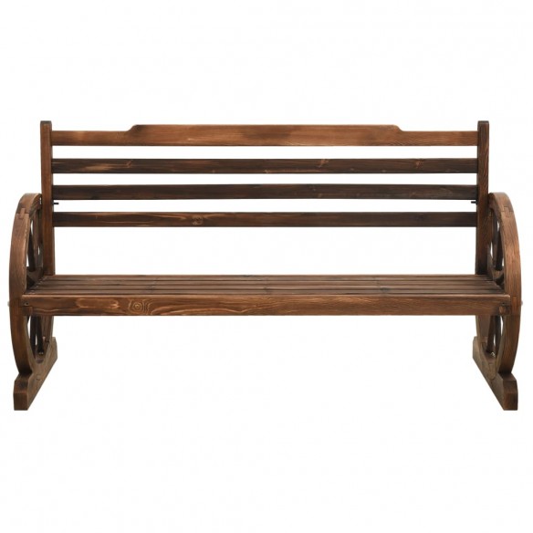 Banc de jardin 142 cm Bois de sapin massif