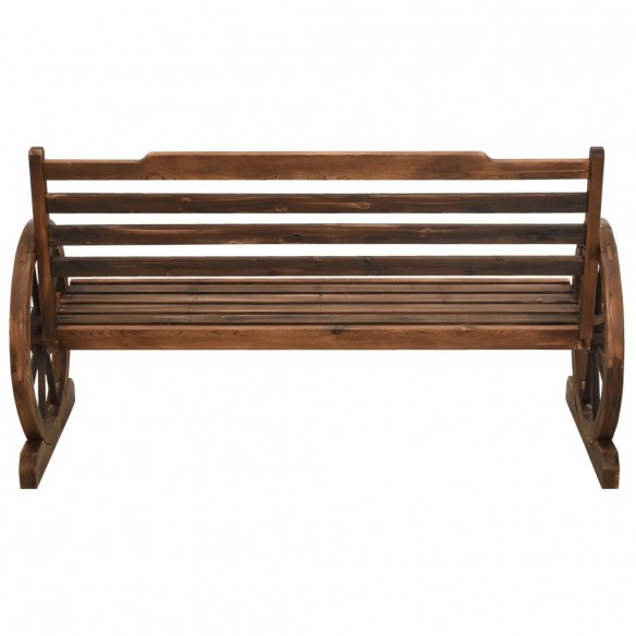 Banc de jardin 142 cm Bois de sapin massif