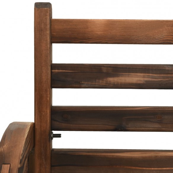 Banc de jardin 142 cm Bois de sapin massif