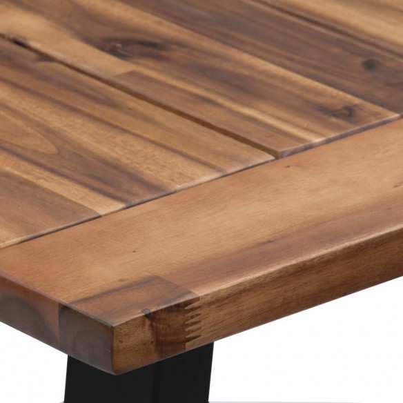 Table de salle à manger Bois d'acacia massif 180x90 cm