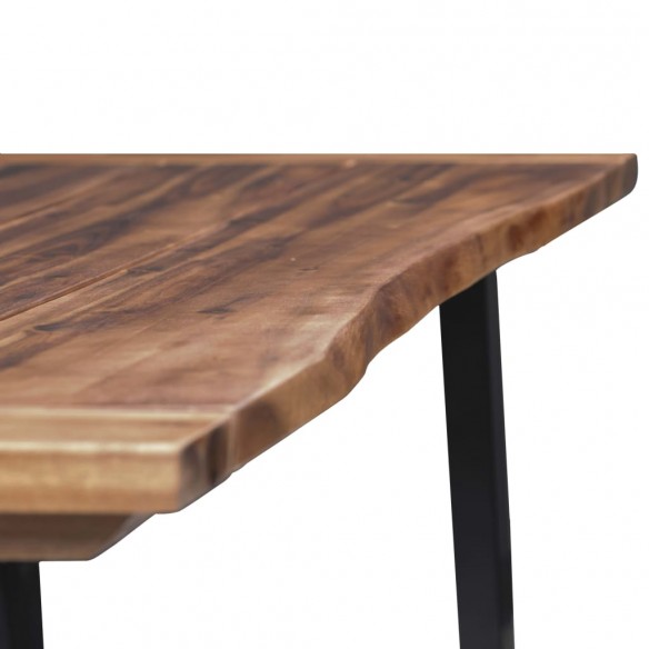 Table de salle à manger Bois d'acacia massif 180x90 cm