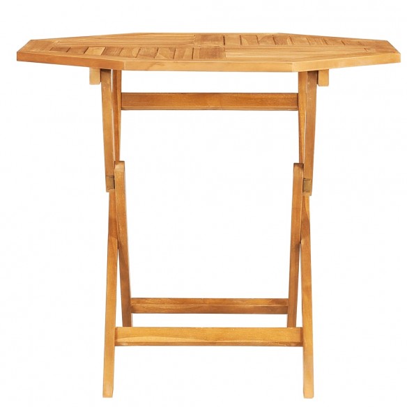 Table pliable de jardin 85x85x76 cm Bois de teck solide