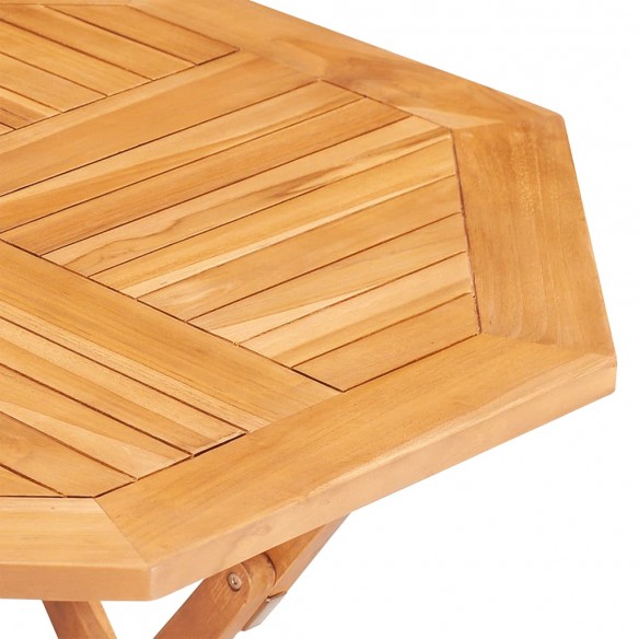 Table pliable de jardin 85x85x76 cm Bois de teck solide