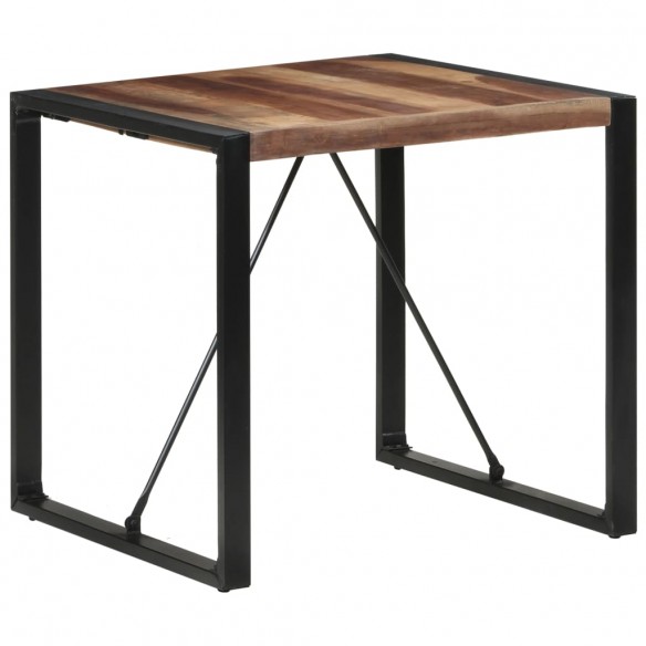 Table de salle à manger 80x80x75 cm Bois solide