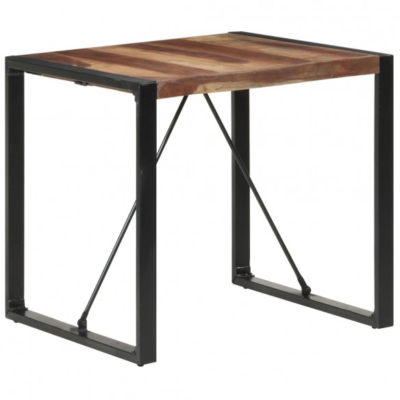 Table de salle à manger 80x80x75 cm Bois solide