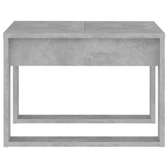 Table d'appoint Gris béton 50x50x35 cm Aggloméré