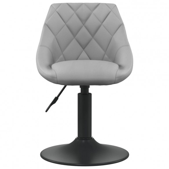 Tabouret de bar Gris clair Velours