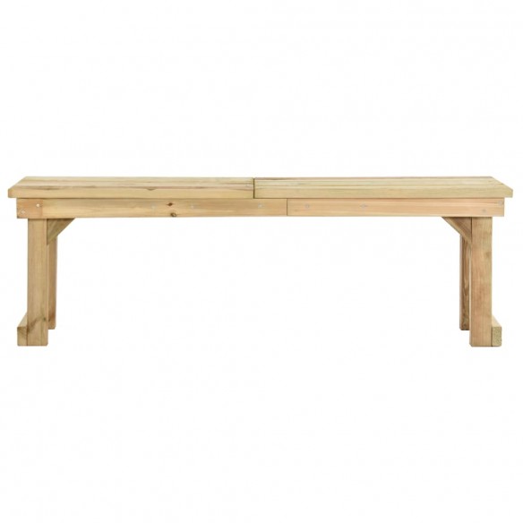 Banc de jardin 140 cm Bois de pin imprégné