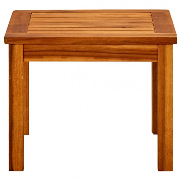 Table basse de jardin 45x45x36 cm Bois solide d'acacia