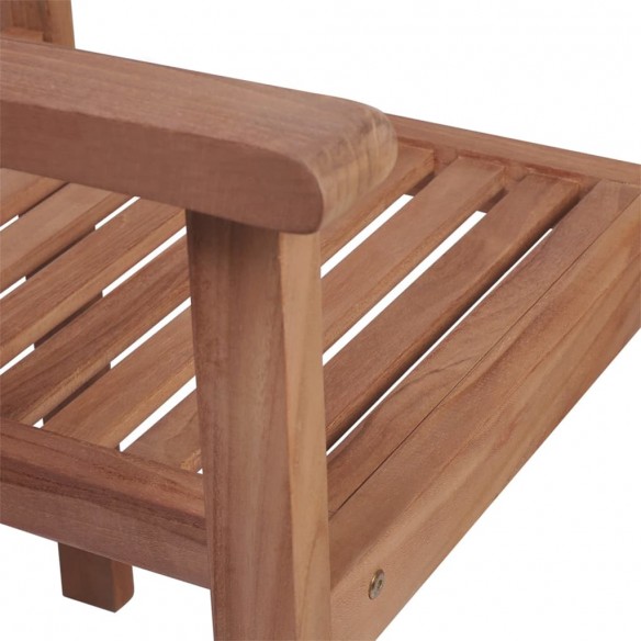 Chaises de jardin empilables 6 pcs Bois de teck solide